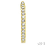 DIAMOND HOOP EARRINGS
