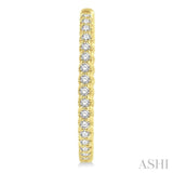 DIAMOND HOOP EARRINGS