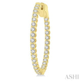 DIAMOND HOOP EARRINGS