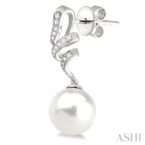 GEMSTONE & DIAMOND EARRINGS