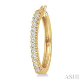 DIAMOND HOOP EARRINGS