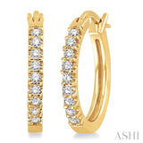 DIAMOND HOOP EARRINGS