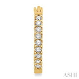 DIAMOND HOOP EARRINGS
