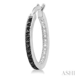 SILVER DIAMOND EARRINGS