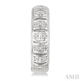 SILVER DIAMOND EARRINGS