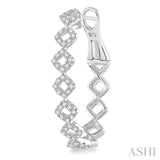 DIAMOND HOOP EARRINGS