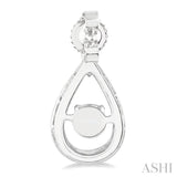 SILVER EMOTION DIAMOND EARRINGS