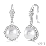 GEMSTONE & DIAMOND EARRINGS