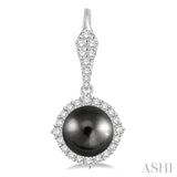 GEMSTONE & DIAMOND EARRINGS