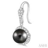 GEMSTONE & DIAMOND EARRINGS