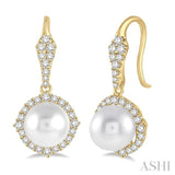 GEMSTONE & DIAMOND EARRINGS