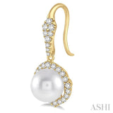 GEMSTONE & DIAMOND EARRINGS