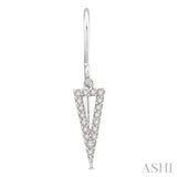 TRIANGLE DIAMOND EARRINGS