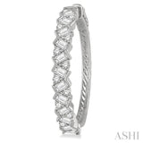 DIAMOND HOOP EARRINGS