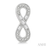 DIAMOND INFINITY EARRINGS