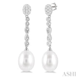 GEMSTONE & DIAMOND EARRINGS