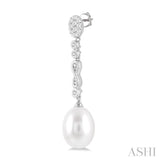 GEMSTONE & DIAMOND EARRINGS