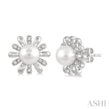 GEMSTONE & DIAMOND EARRINGS