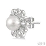 GEMSTONE & DIAMOND EARRINGS