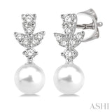 GEMSTONE & DIAMOND EARRINGS