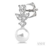 GEMSTONE & DIAMOND EARRINGS
