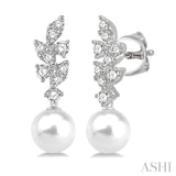 GEMSTONE & DIAMOND EARRINGS