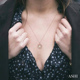 Circle Lovebright Diamond Fashion Pendant