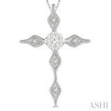 CROSS LOVEBRIGHT DIAMOND FASHION PENDANT