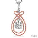 PEAR SHAPE LOVEBRIGHT DIAMOND PENDANT