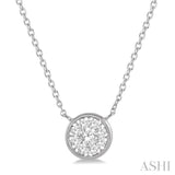 Round Shape Lovebright Essential Diamond Pendant
