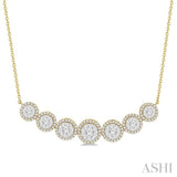 Halo Lovebright Diamond Necklace