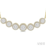 Halo Lovebright Diamond Necklace