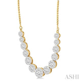 LOVEBRIGHT ESSENTIAL DIAMOND NECKLACE