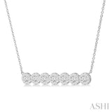 LOVEBRIGHT ESSENTIAL DIAMOND BAR NECKLACE