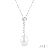 Pearl & Lovebright Diamond Fashion Pendant