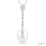 Pearl & Lovebright Diamond Fashion Pendant