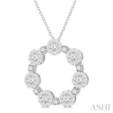 LOVEBRIGHT DIAMOND CIRCLE PENDANT