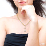 Paperclip Lovebright Diamond Fashion Necklace