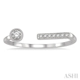 DIAMOND FASHION OPEN RING