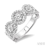 PAST PRESENT & FUTURE DIAMOND RING