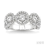 PAST PRESENT & FUTURE DIAMOND RING