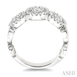 PAST PRESENT & FUTURE DIAMOND RING