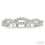 DIAMOND SWIRL FASHION RING