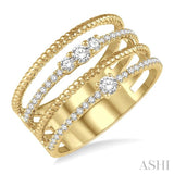 DIAMOND FASHION OPEN RING