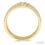 DIAMOND FASHION OPEN RING