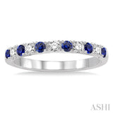 DIAMOND & GEMSTONE STACKABLE BAND