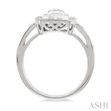 SILVER DIAMOND RING