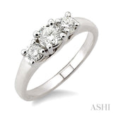 PAST PRESENT & FUTURE DIAMOND RING