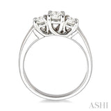 PAST PRESENT & FUTURE DIAMOND RING