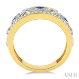 DIAMOND & GEMSTONE BAND